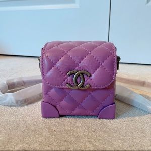 SOLD - Chanel Purple / Violet Mini Bag